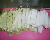 タジン鍋で鮭チーズ鍋作り方1写真