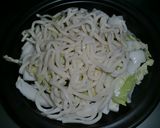 タジン鍋で鮭チーズ鍋作り方2写真