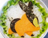 ポカブ✿ポケモンBWキャラ弁作り方3写真