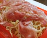 ルクエ de 簡単カレー風味焼きそばん♪作り方4写真