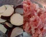 酒粕たっぷり豚汁～粕汁作り方3写真