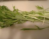 ヘルシー！マヨなしツナと水菜の和風サラダ作り方2写真