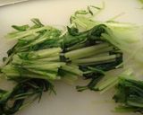 ヘルシー！マヨなしツナと水菜の和風サラダ作り方3写真