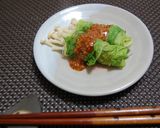 レンジで楽うま♪白菜えのきロール作り方5写真