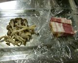 ＊簡単☆しめじとベーコンのパスタ＊作り方1写真