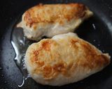 鶏むね肉のステーキ・バルサミコソース作り方4写真