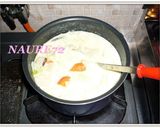 †蕪と白菜のあったかmilkスープ†作り方6写真
