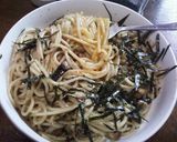 コクウマ★納豆のカルボナーラ岩のりプラス作り方3写真
