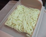 レンジで★バーニャカウダのカルボうどん作り方2写真
