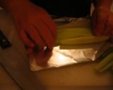 Tamal asado de elote2 タマルアサードデエローテ２（予算約１０００コロン）作り方7写真