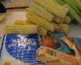 Tamal asado de elote タマルアサードデエローテ　コスタリカのトウモロコシケーキ(予算約１２００コロン）作り方1写真