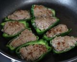 ヤンニョム♡ピーマンの肉詰め　お弁当にも作り方4写真