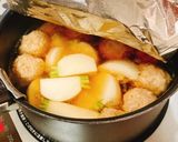 ☼簡単♪鶏だんごとかぶのほっこり煮作り方3写真