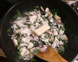春菊と里芋のカレー風味グラタン作り方3写真