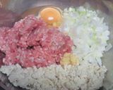 照り焼き豚ミンチハンバーグ！作り方3写真