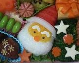 キャラ弁　超簡単！サンタクロース作り方4写真