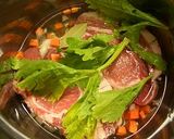 圧力鍋de「トンカツ肉の香草煮」作り方4写真