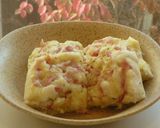 一人ご飯に♪レンジでチャーシュー蒸しパン作り方5写真