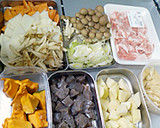 かぼちゃ入れてみて！味噌仕立てすいとん♪作り方1写真