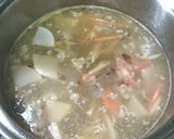 かぼちゃ入れてみて！味噌仕立てすいとん♪作り方4写真