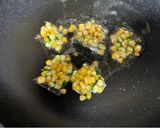 とうもろこしのライスペーパーガレット🌽作り方3写真