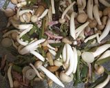 山菜の和風パスタ作り方4写真