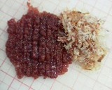 鶏ささみの梅カツオはさみ揚げ作り方2写真