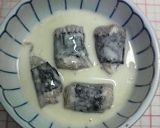 鶏ささみの梅カツオはさみ揚げ作り方7写真