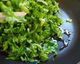 ご飯のおともに♪大根の葉味噌作り方2写真