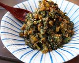 ご飯のおともに♪大根の葉味噌作り方9写真