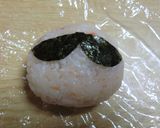 キャラ弁☆シロクマ被った女の子作り方3写真