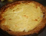 長ネギと焼き豚のキッシュ★生クリーム無し作り方6写真