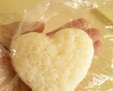 可愛い♡ハートのおにぎり♪作り方3写真