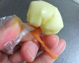 食べる時にプチッと☆お弁当マヨ巾着作り方4写真