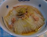 白菜とツナのスープ仕立て作り方5写真