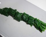 ホウレンソウとブロッコリーのごまマヨ和え作り方1写真