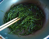 簡単切り昆布炒め作り方1写真