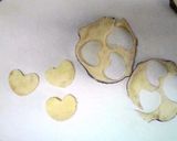 ♪...ハートのおさつｺｺｱｹｰｷ作り方1写真
