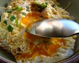 3分でできる半熟目玉焼き丼作り方6写真