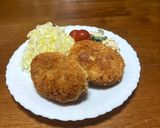 万能肉そぼろで♪時短！新じゃがコロッケ作り方10写真