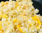 ササッと炒飯●カニカマ玉子チャーハン作り方2写真