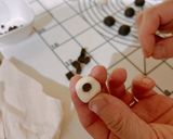 可愛い⚽️まんまるサッカーボールチョコパン作り方5写真