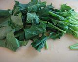 豆腐とほうれん草のとろとろスープ★作り方1写真