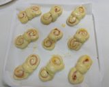 可愛い!リボン成形のハムパン♪作り方16写真
