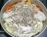 白菜と根菜の炒め煮作り方2写真