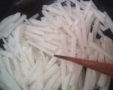 大根のキンピラ風作り方1写真