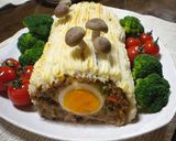 X'mas☆ﾐｰﾄﾛｰﾌ de ﾉｴﾙ風作り方9写真