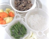 ちょっと甘め♡うちのさっぱり肉じゃが。作り方1写真
