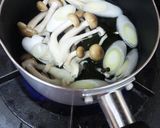 餅巾着の煮物♪作り方3写真