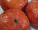 熟し柿で作る「まるで干柿の味のゼリー」作り方1写真